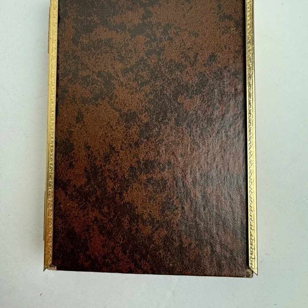 Vintage Double Gold Filigree Picture Frame #1